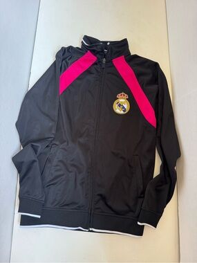 Real Madrid Soccer Track Jacket size Small